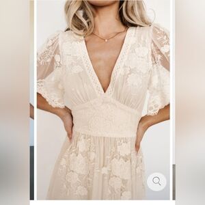 Baltic Born Cream Lace Wedding Dress